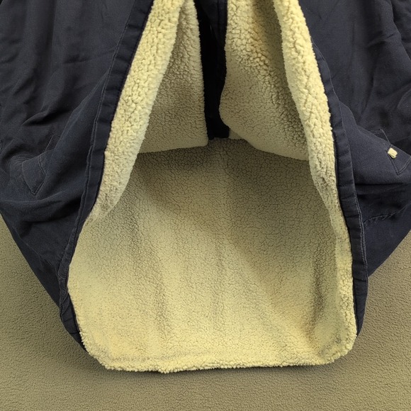 Burton Men's Dry Ride Shirt Blue Jacket Button Sherpa Fleece Lined Flannel XL - Picture 7 of 10